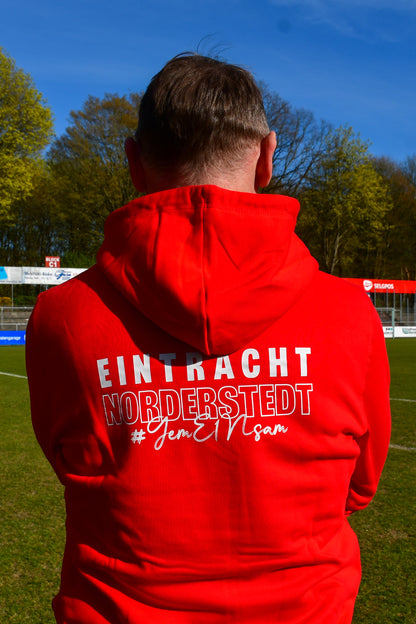 Hoodie Eintracht x Bolzplatzkind Rot
